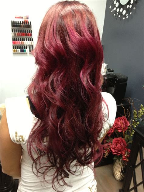 Wine Red Hair Colour It Very Much Day By Day Account Photo Galery