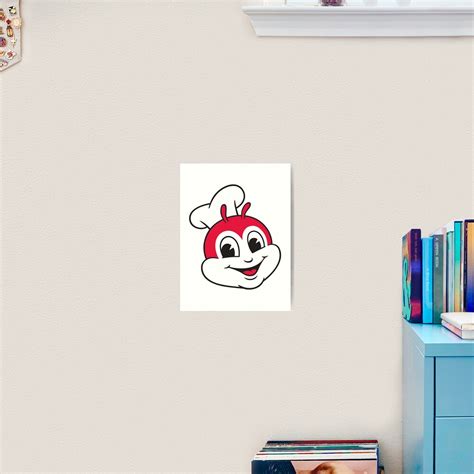 Jollibee Mascot Art Print By Redman17 Redbubble