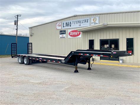 2024 Pitts Lb25 33mgs Lowboy Trailer For Sale Waverly Tn Lb25
