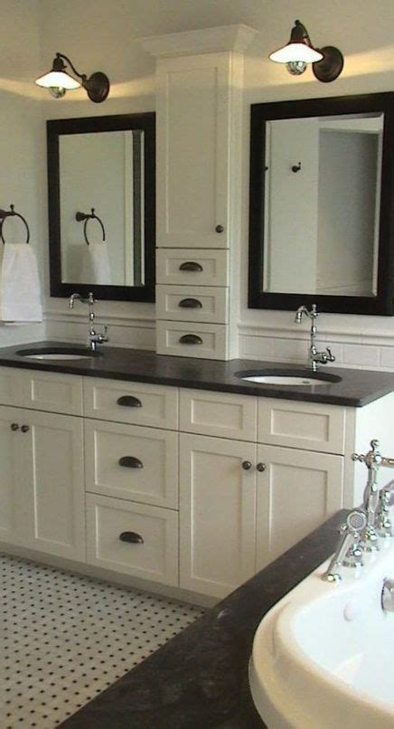43 Ideas Bathroom Lighting Over Mirror Double Sinks Middle For 2019