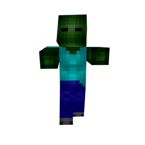 Minecraft Zombie Transparent Car Tuning Free Image Download