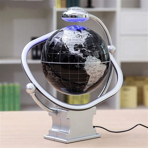 Floating World Globe Magnetic Levitation Globe Rotating Earth Globes