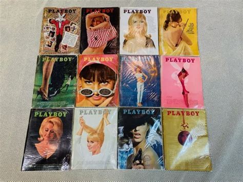 VINTAGE PLAYbabe Magazine Full Year Complete Set Lot W Centerfolds PicClick UK