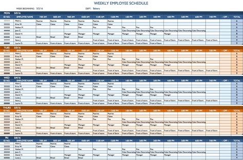 Excel Templates For Biweekly Schedule Calendar Template Printable