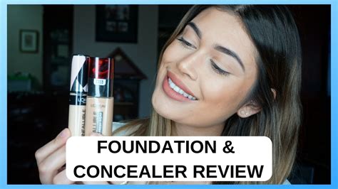 Loreal Infallible Freshwear Foundation Concealer Wear Test Youtube