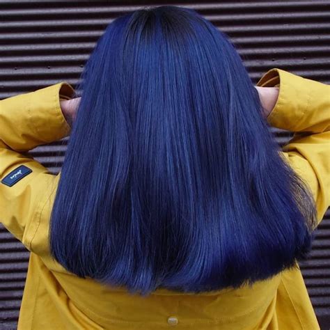 Midnight Blue Hair Dye