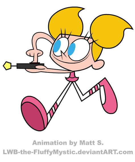 Dexters Lab Animated Dee Dee By Lwb The Fluffymystic Dexter Dee