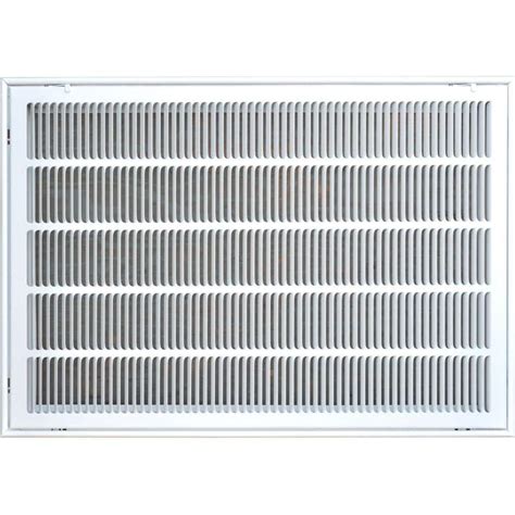Speedi Grille 20 In X 30 In Return Air Vent Filter Grille White With