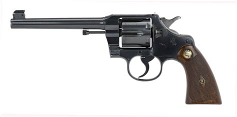 Colt Officers Model 38 Special Caliber Revolver For Sale