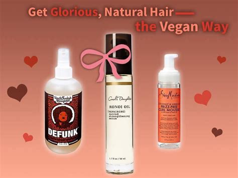 Vegan Hair Products To Acheive Gorgeous Natural Hair Peta