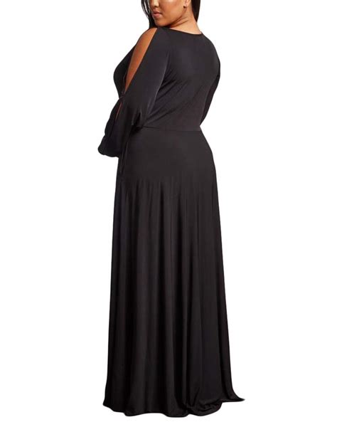 Lalagen Women S Vintage Long Sleeve Plus Size Evening Party Maxi Dress Gown
