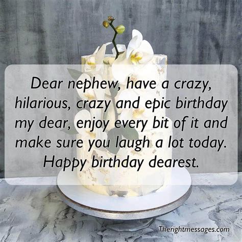 Happy Birthday Messages Nephew Inspirational 21st Birthday Quotes