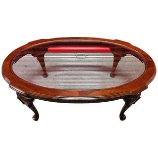 Ethan allen coffee table french country bisque oval. Vintage & Used Ethan Allen Coffee Tables | Chairish