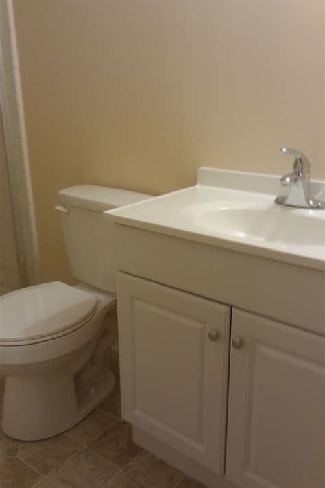 This Is A Picture Of A Bathroom We Remodeled And Painted Newly