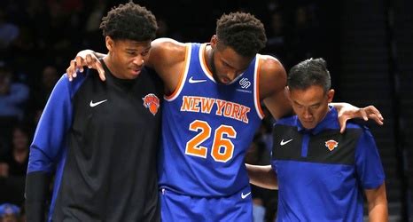 Robinson suffered the injury in just his fourth game back with the team after breaking a bone in his hand that forced him out for 15 contests. Mitchell Robinson and Knicks coach disagree on ankle injury