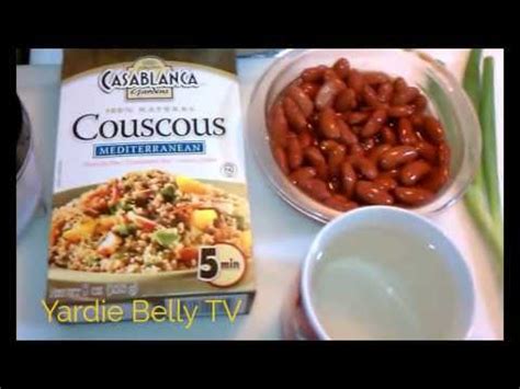 Dried kidney beans need soaking and should be cooked carefully because they contain toxins on the outer skin when raw, which are rendered harmless by. How To Make COUSCOUS Like Jamaican RICE & PEAS - YouTube