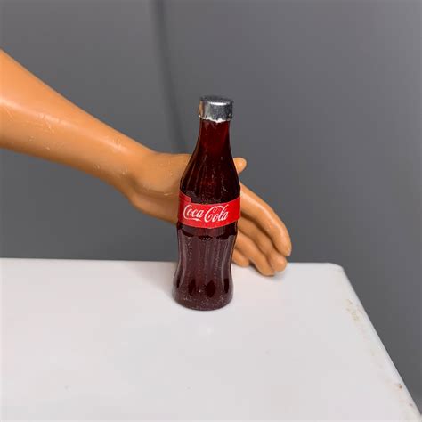 Mini Coke Cola Bottles Case Of 12 1 6 Scale Etsy
