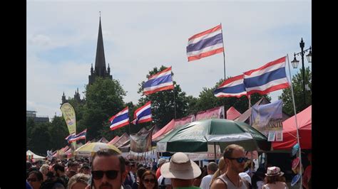 Mathaf fair bukit rimau masam, pedas dan authentic, itu tiga ciri makanan thai. Thai Festival 2018 in Cambridge #Vlog4 - YouTube