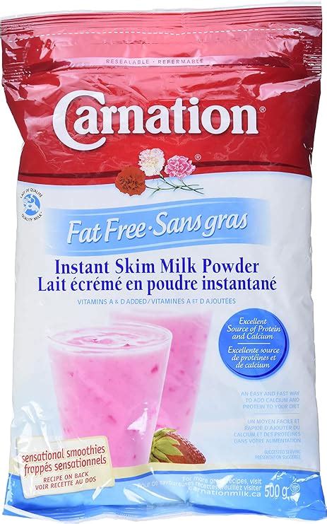 Carnation Fat Free Instant Skim Milk Powder 500g Amazonca