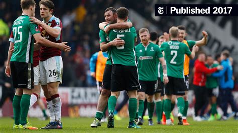 Lincoln City Shocks Burnley At The Fa Cup The New York Times