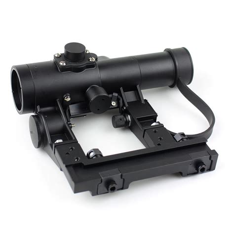 Military Tactical Scope For Ak 47 Gun Fmc Red Dot Sight 1x24