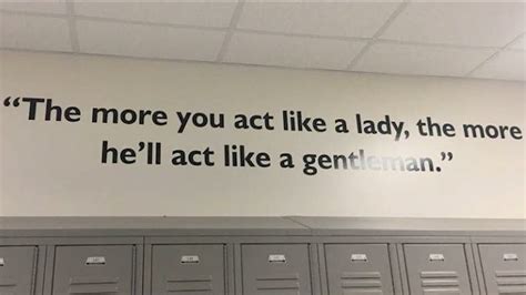 Middle School Removes Sexist Quote Painted On Walls