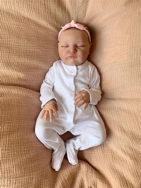 Icradle Reborn Dolls 19inch Real Lifelike Already Painted Finished Baby