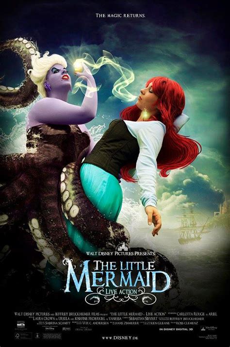 [2010] little mermaid live action poster behance