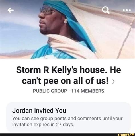 Kelly has long faced allegations of lurid sexual behavior and abuse, some of which have been made public through documentaries or court documents. Storm R Kelly's house. He can't pee on all of us! > PUBLIC ...