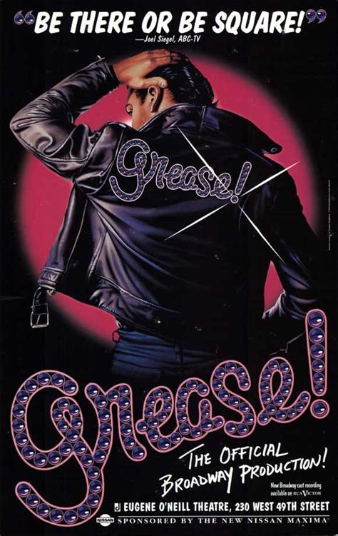 Grease 27x40 Broadway Show Poster 1972 In 2020 Broadway Posters