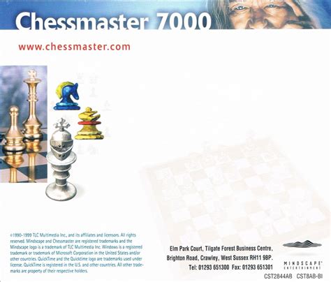 Chessmaster 7000 1999 Windows Box Cover Art Mobygames