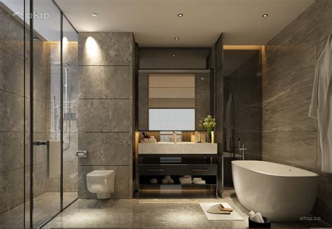 Modern Zen Bathroom Condominium Design Ideas And Photos Malaysia