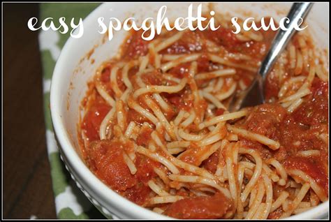 Easy Meatless Spaghetti Sauce Pasta Dishes Easy Spaghetti Easy Sauce