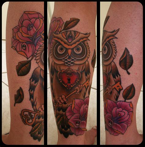 Owl Tattoo 3 By Frah On Deviantart