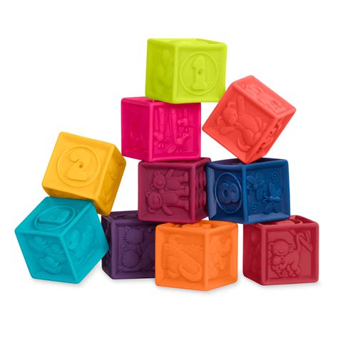 Kjøp B Toys One Two Squeeze Soft Blocks 1002