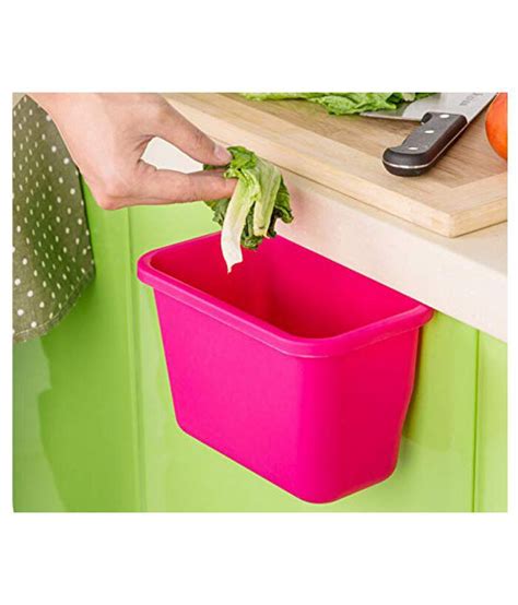 Finally, you can have a sleek trash can that smells as good as it looks. Kitchen Cabinet Door Hanging Trash Garbage Bin Can Rubbish Container (Assorted Colors): Buy ...