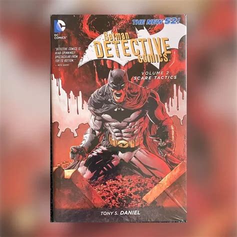 Batman Detective Comics Vol 2 Scare Tactics Hc En Ingles Meses Sin