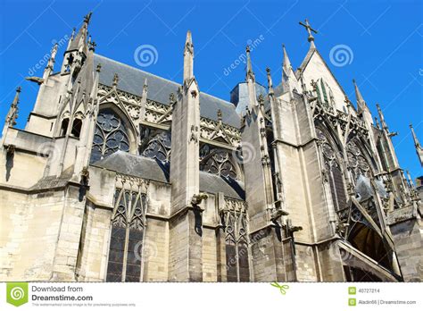 Indlæser vejret i 10 dage troyes, frankrijk. Basiliek Heilige-Urbain In Troyes, Frankrijk Stock Foto ...