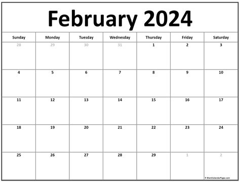 February 2019 Calendar 56 Templates Of 2019 Printable Calendars