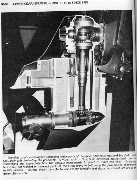 Omc Cobra Sterndrive Tech Info