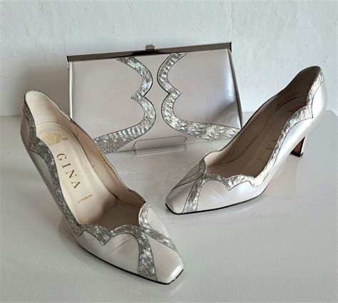 Gina London Designer Shoes With Matching Bag