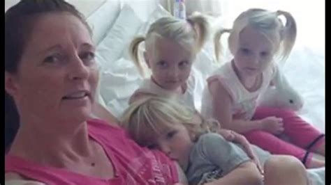 Awesome Mom Still Breastfeeds Her 3 Year Old Triplets