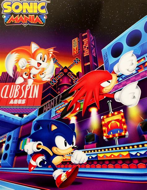 Sonic Mania New Artwork Is A Blast From The Past