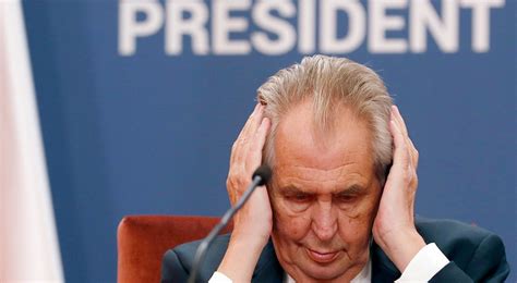 Czech President May Be Stripped Of His Powers
