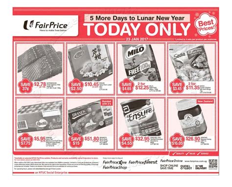 2021 matta fair schedule & limited time promotions during matta fair only. NTUC FairPrice CNY Today Only Promotion 23 January 2017 ...