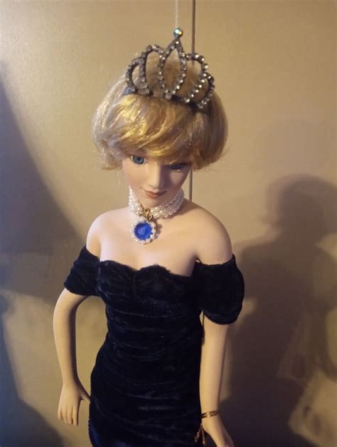Princess Diana 20 Porcelain Doll By Jmisa Collection No Box Ebay
