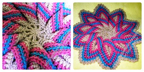 Ideal Delusions: Kitchen Kolors Trivet | Crochet potholder patterns ...