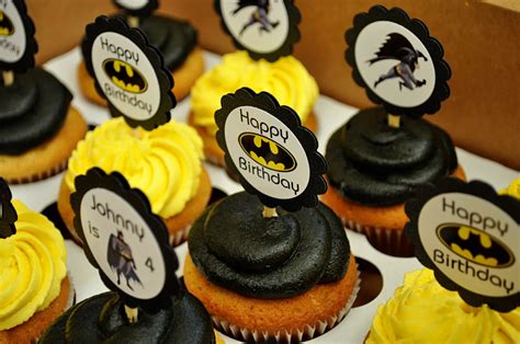 Sweetharts Cupcakes Batman Cupcakes