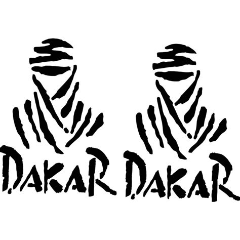 2x Dakar Rally Logo V1 Racing Sticker Decal Decal Stickers Decalshouse