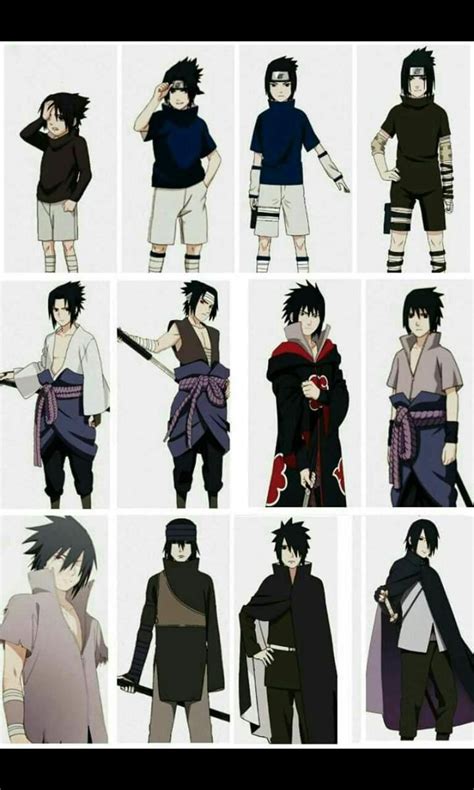 Sasukes Hair Evolution Naruto Amino